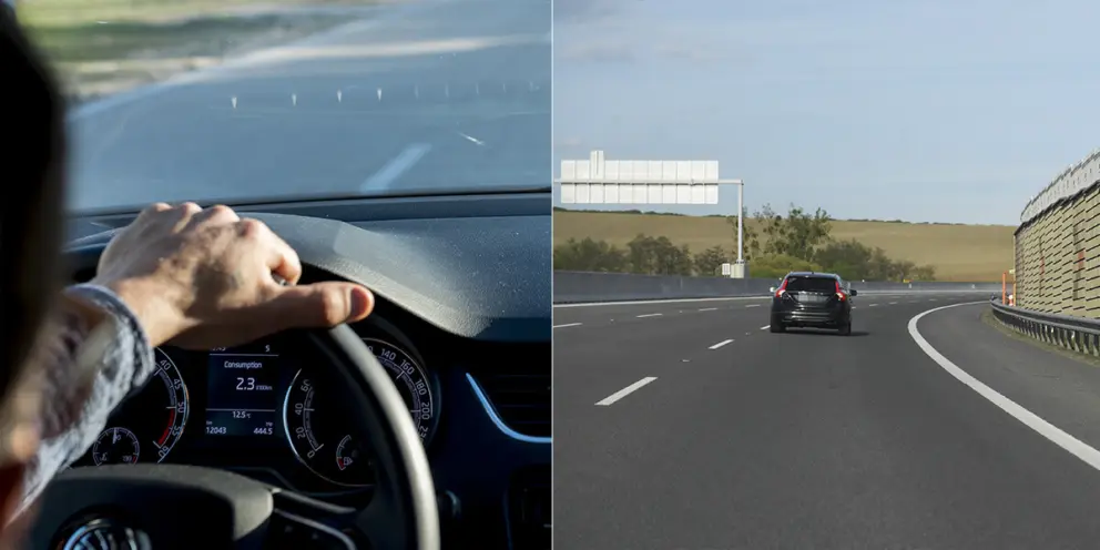 dialnica, vodič, auto