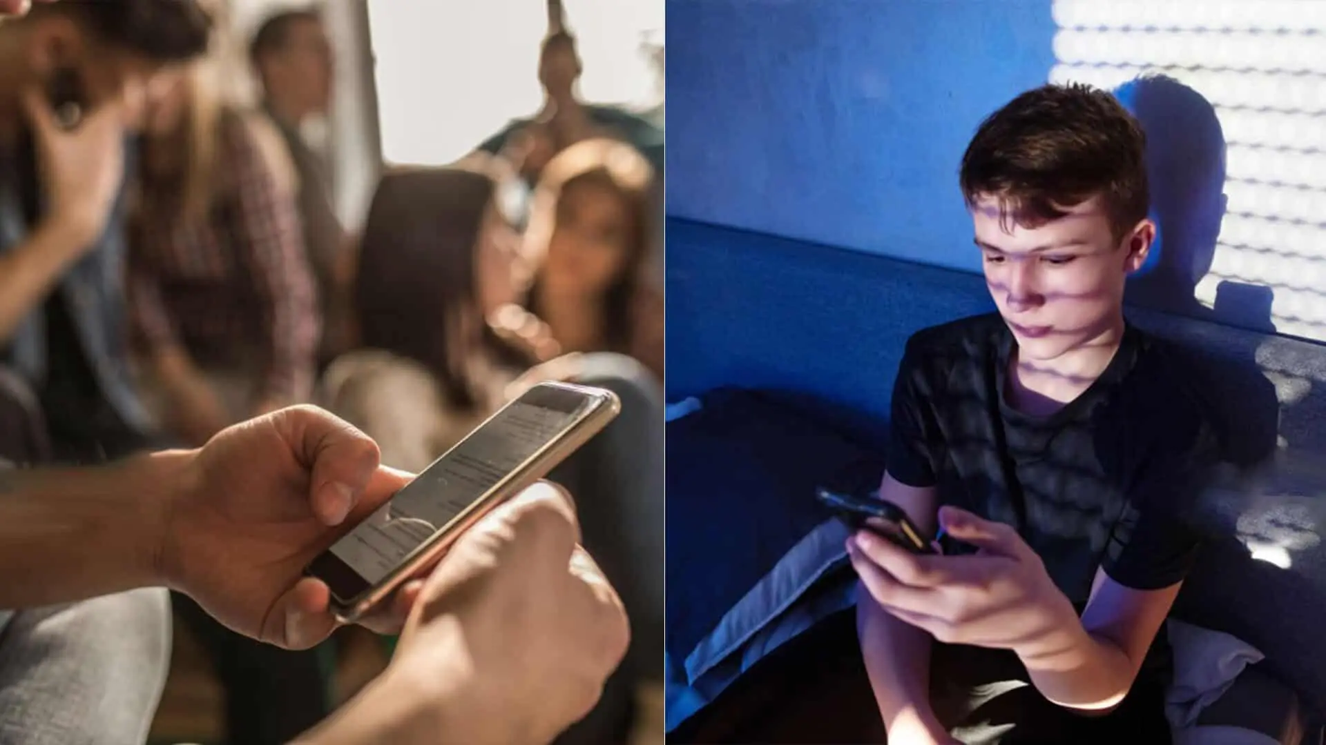 chlapec mobil internet