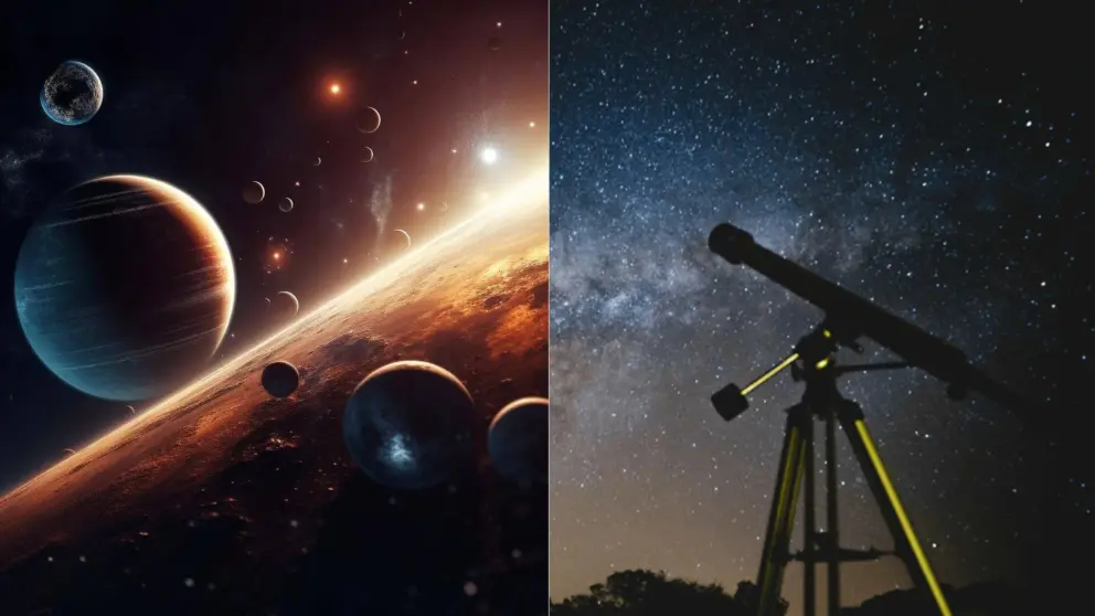 planéty ďalekohľad