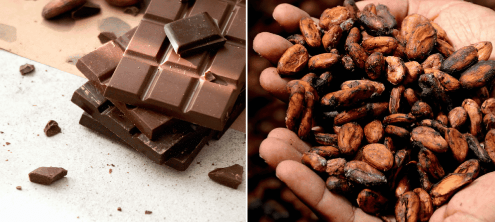 kakao, čokoláda