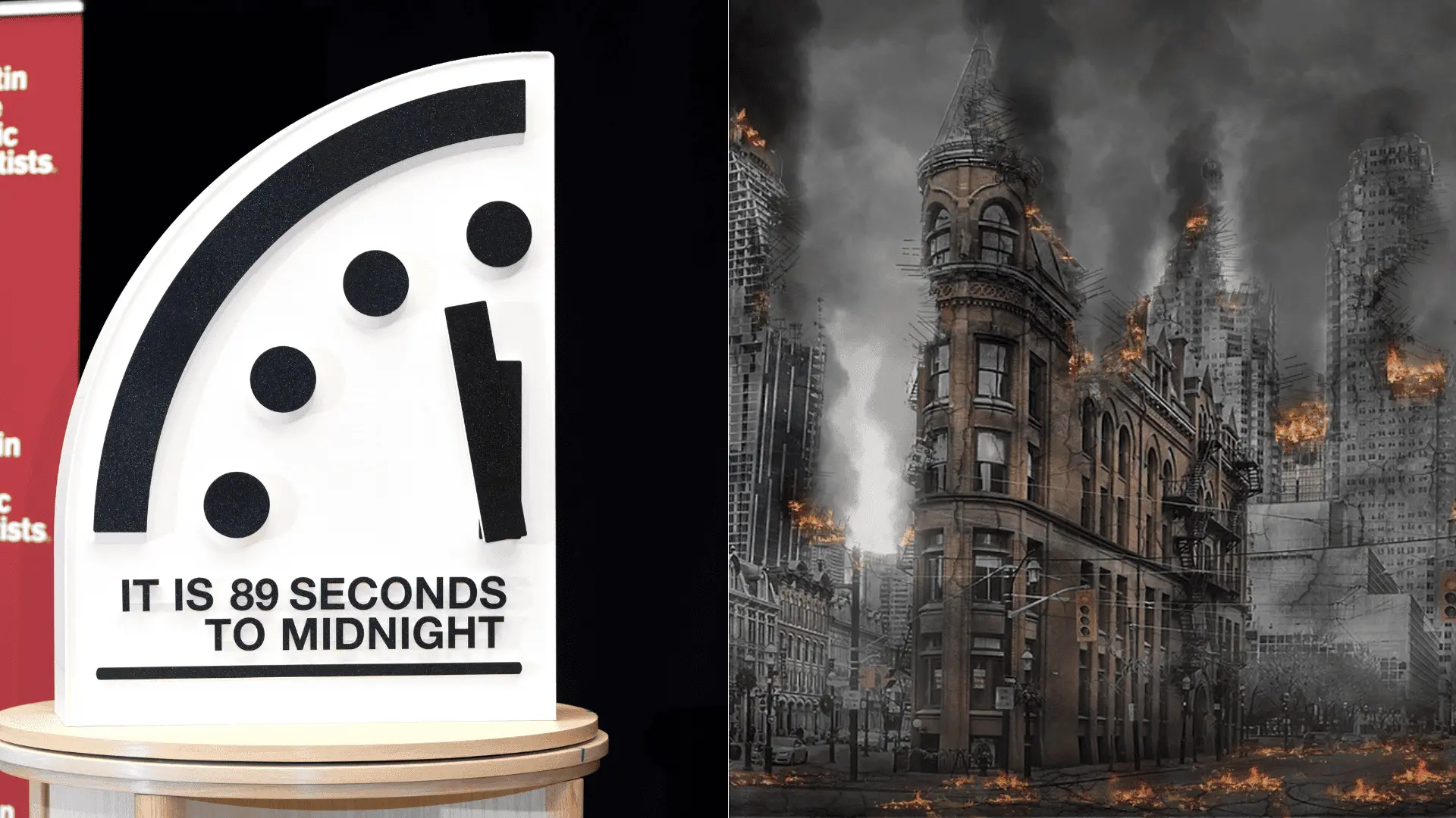 doomsday clock, hodiny osudu, skaza ľudstva