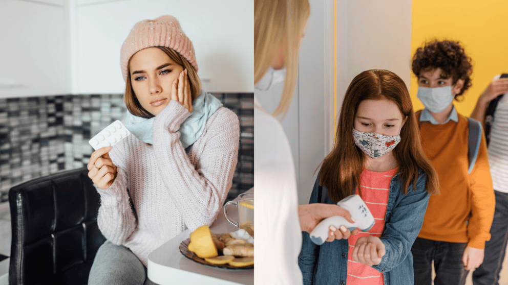 choroba, chrípka, zatváranie škôl