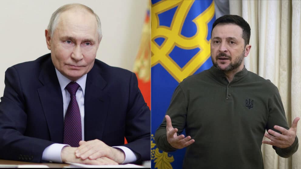 Putin, Zelenskyj