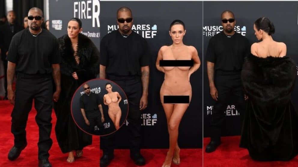 Grammy,Kanye West ,Bianca Censori