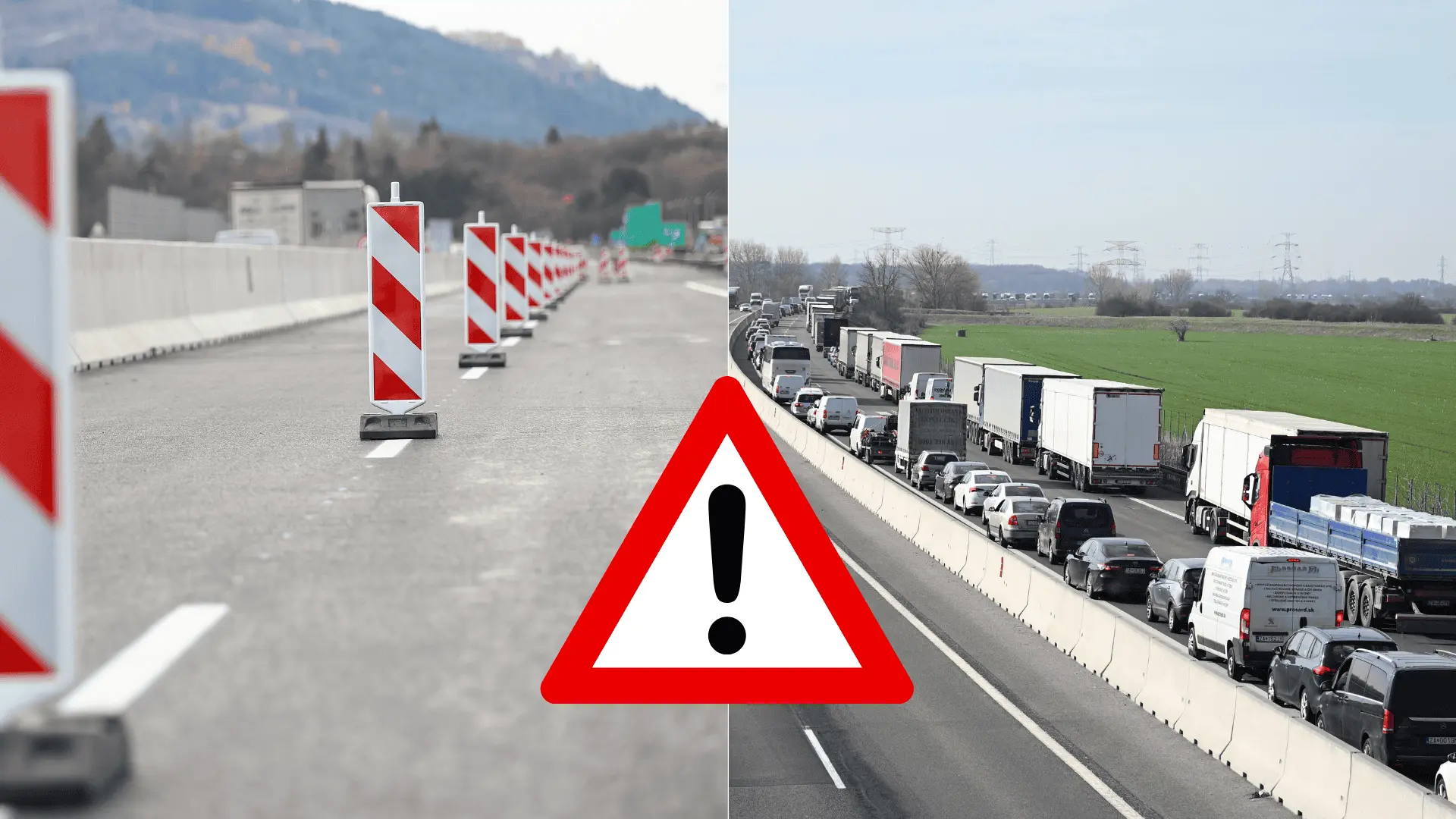 diaľnica D1 Slovensko kolóna