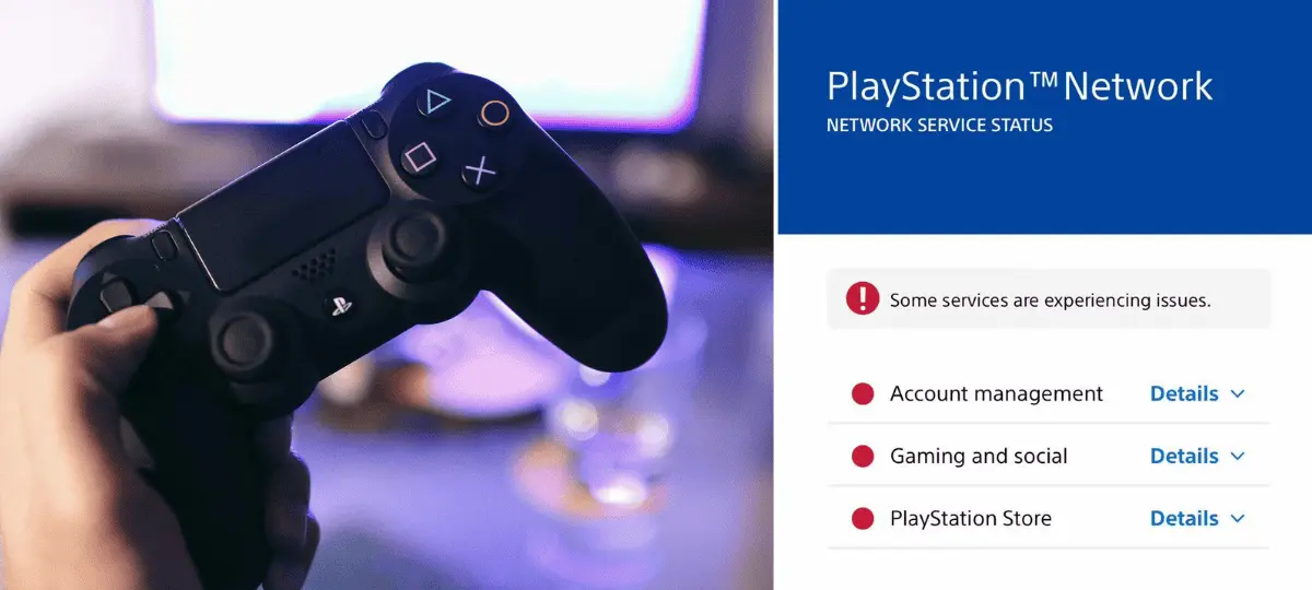 PlayStation, výpadok