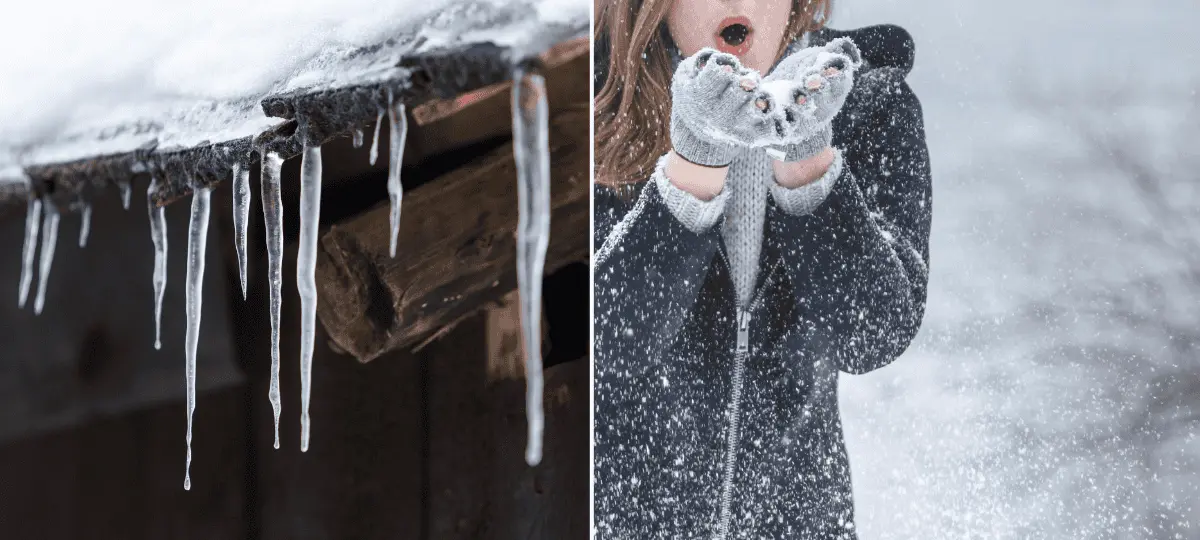 počasie, sneh, zima, mrazy