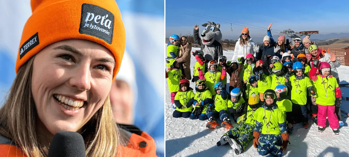 Vlhová, tréning, deti