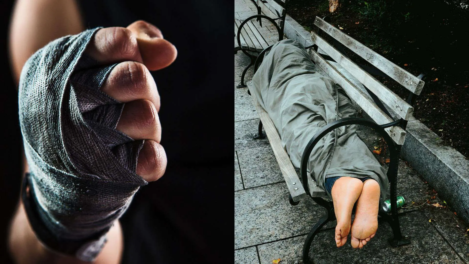 polícia, brutalita, bezdomovci