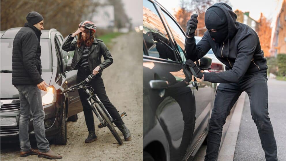 auto, doprava, cesty, zlodeji