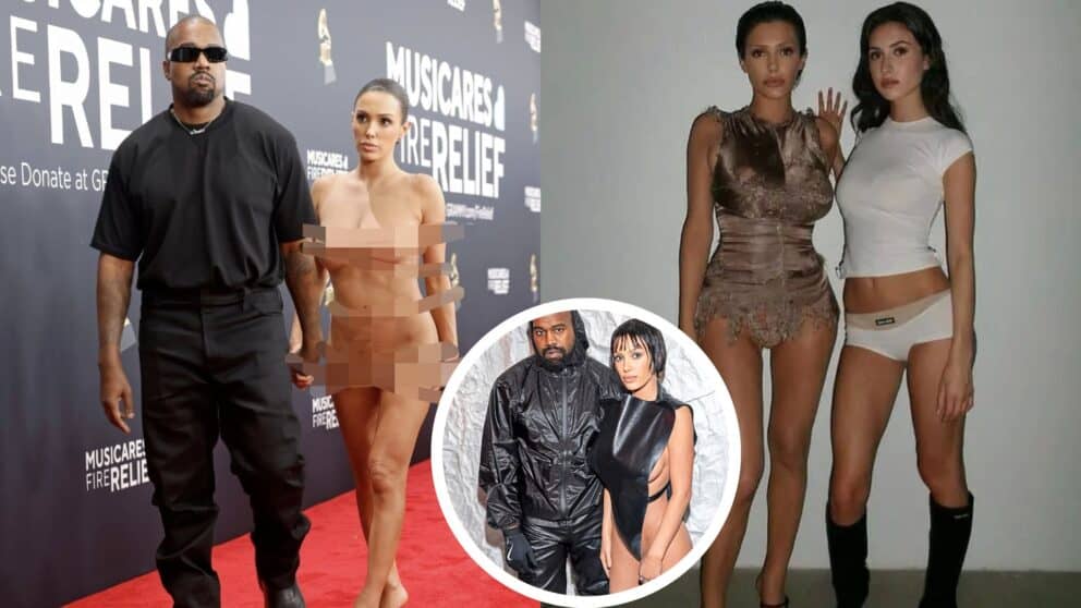 Kanye West a Bianca Censori