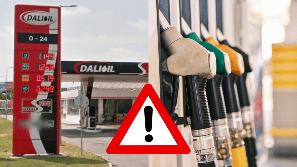 palivo čerpacia stanica