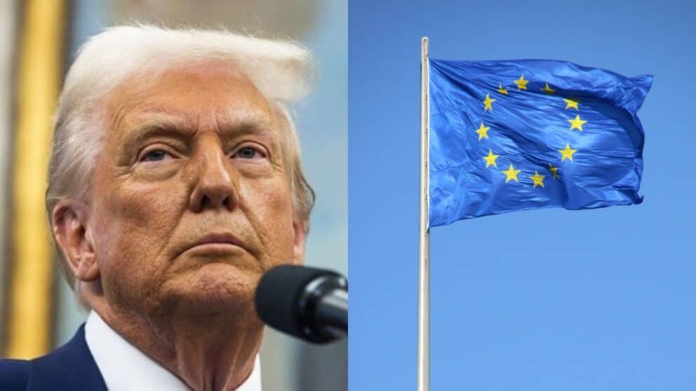 Trump zavádza clá.