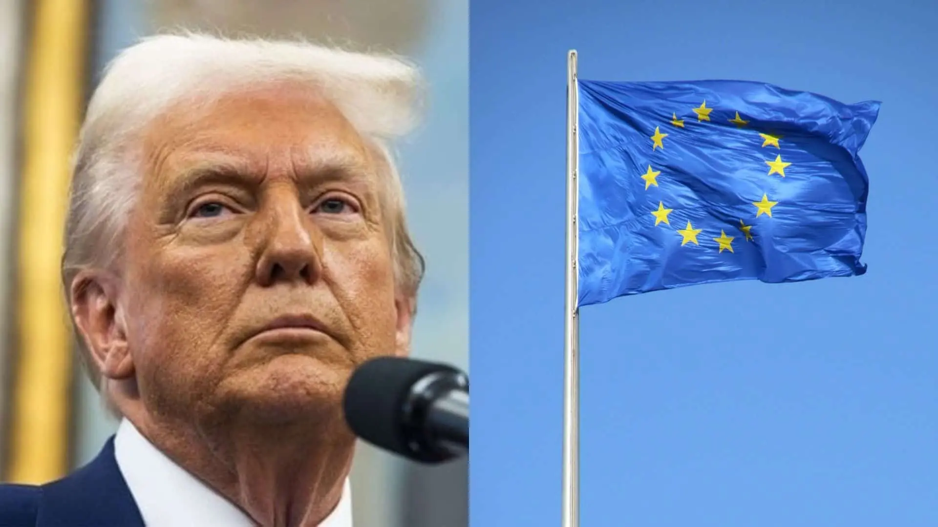 Trump zavádza clá.