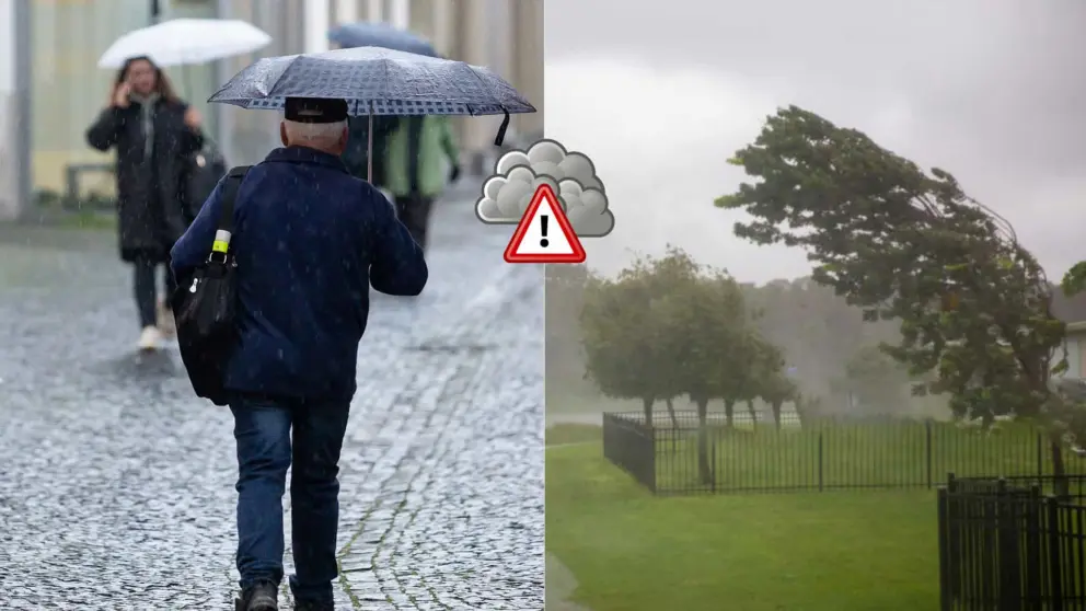 počasie jar vietor dážď