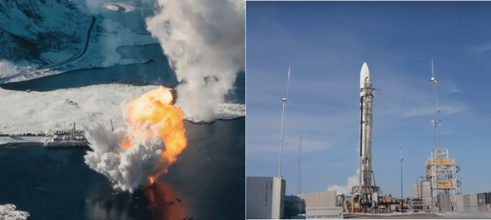 raketa Spektrum, explózia