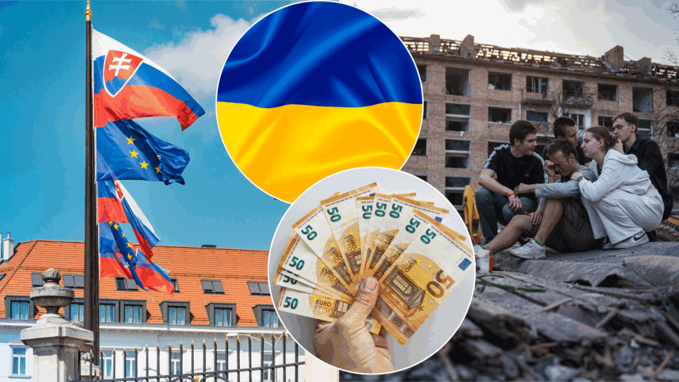 slovensko ukrajina peniaze