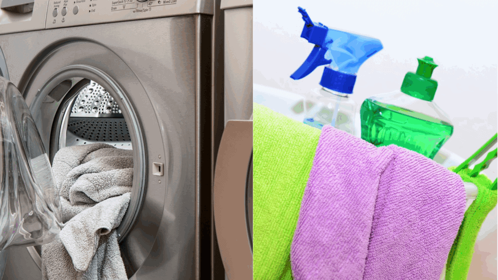práčka, čistenie