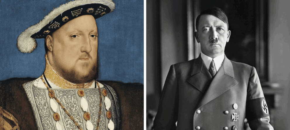 Henrich VIII., Adolf Hitler
