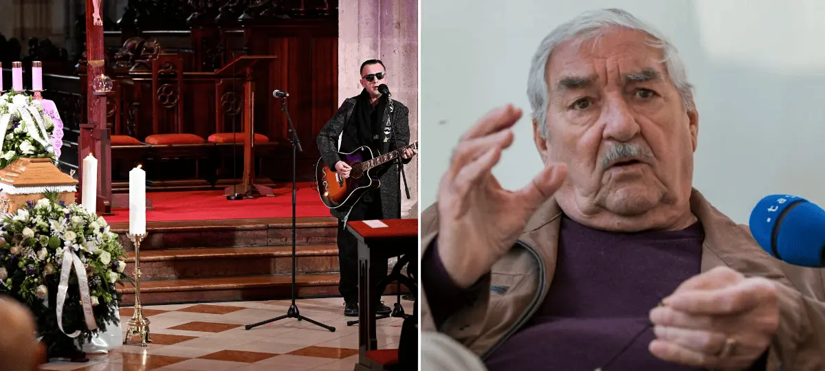 Robo Grigorov, Štefan Kvietik, pohreb