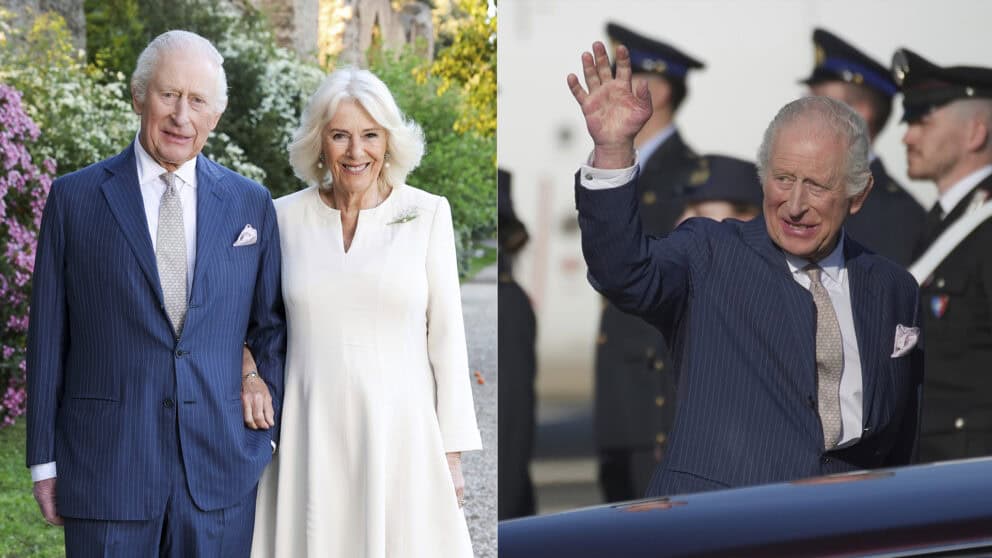 britský kráľ Karol III. a britská kráľovná Kamila