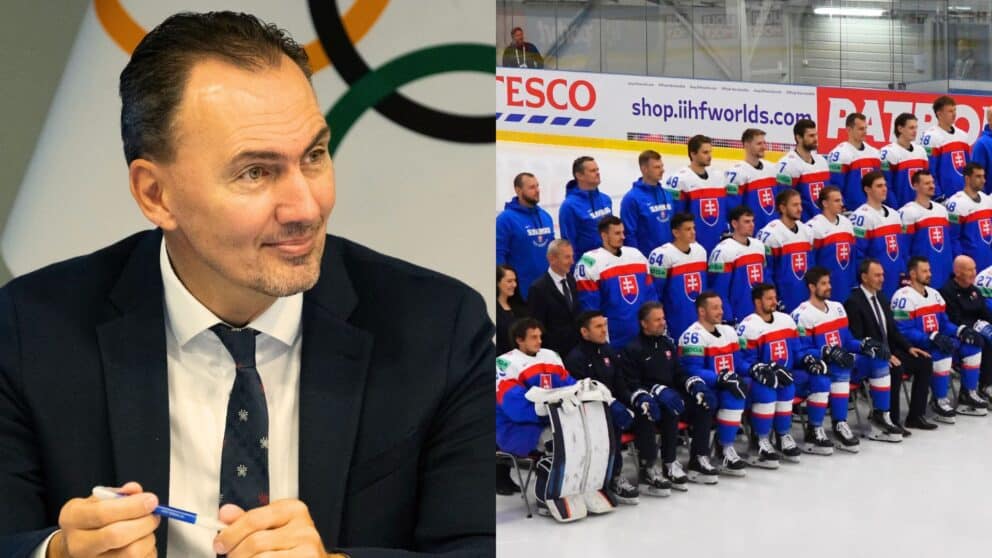 Prezident Slovenského zväzu ľadového hokeja Miroslav Šatan