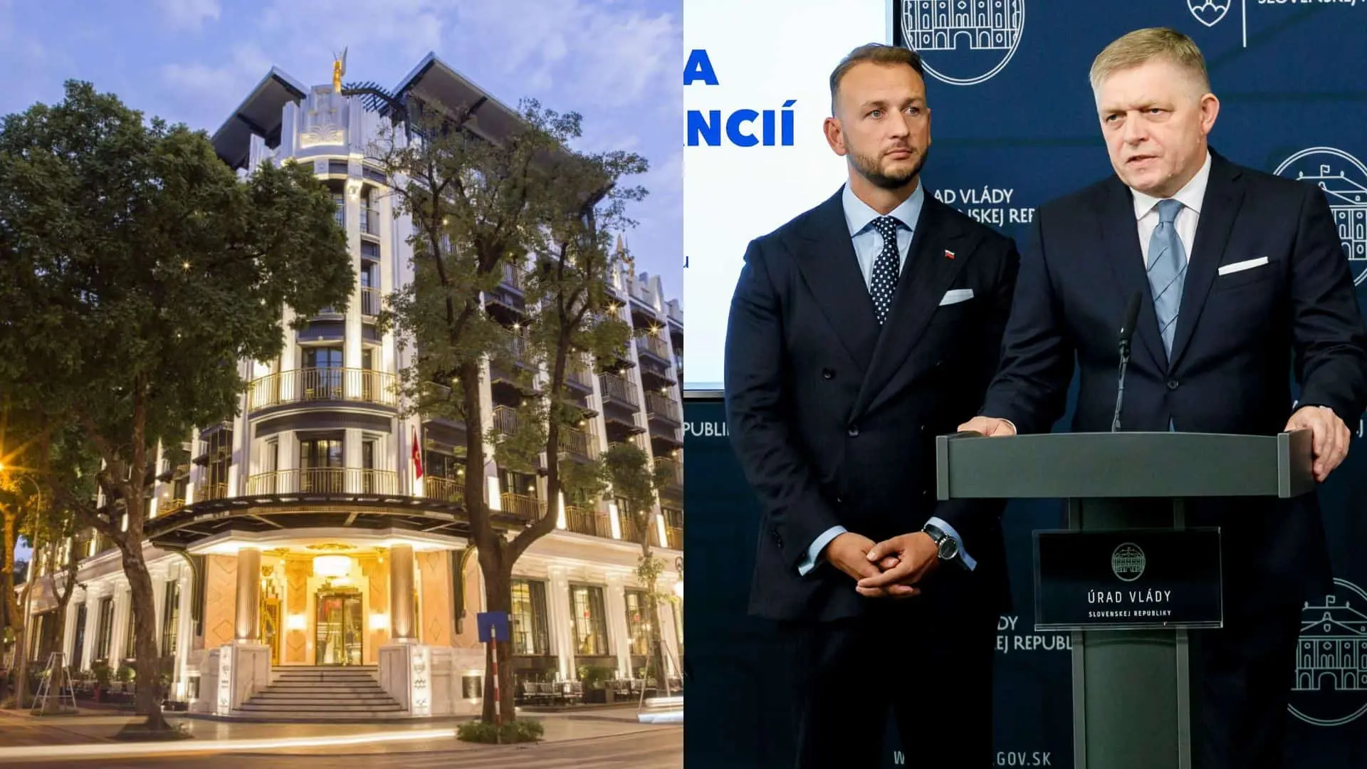 Hotel v Hanoji, kde bol ubytovaný Robert Fico