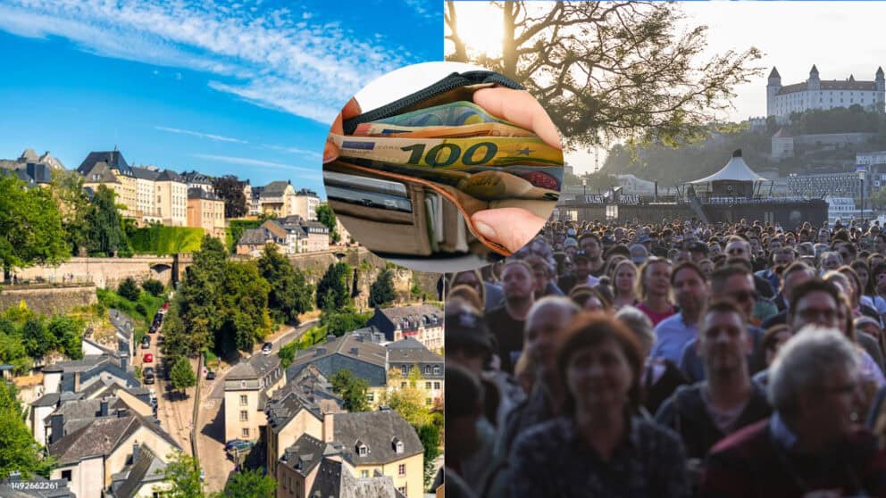 krajiny peniaze Slovensko Luxembursko