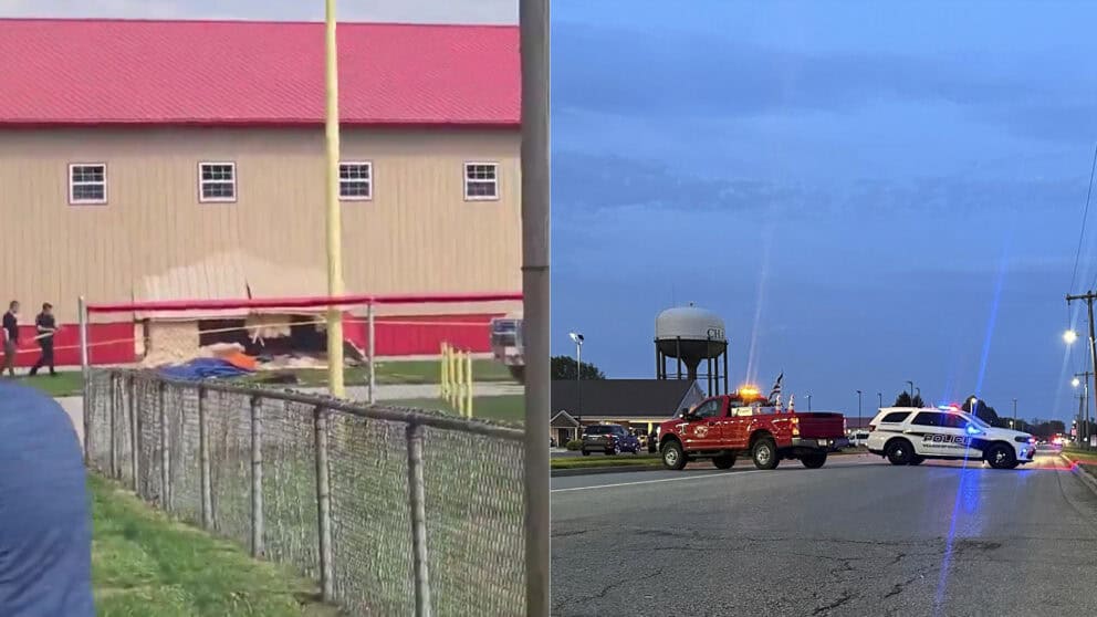 nehoda v budove školy v meste Chatham