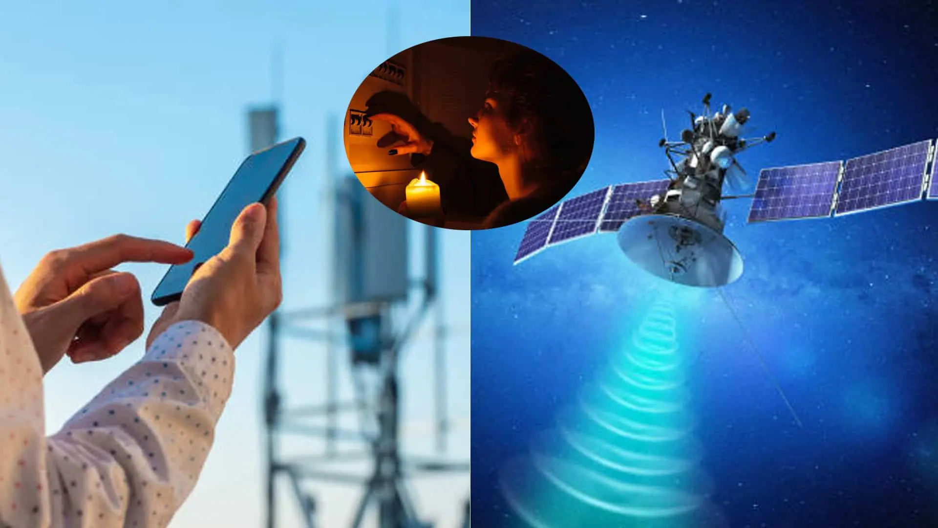 pripojenie, signál satelit