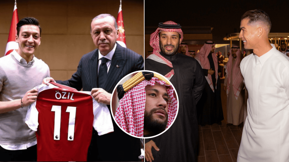 Ozil, Ronaldo a Neymar