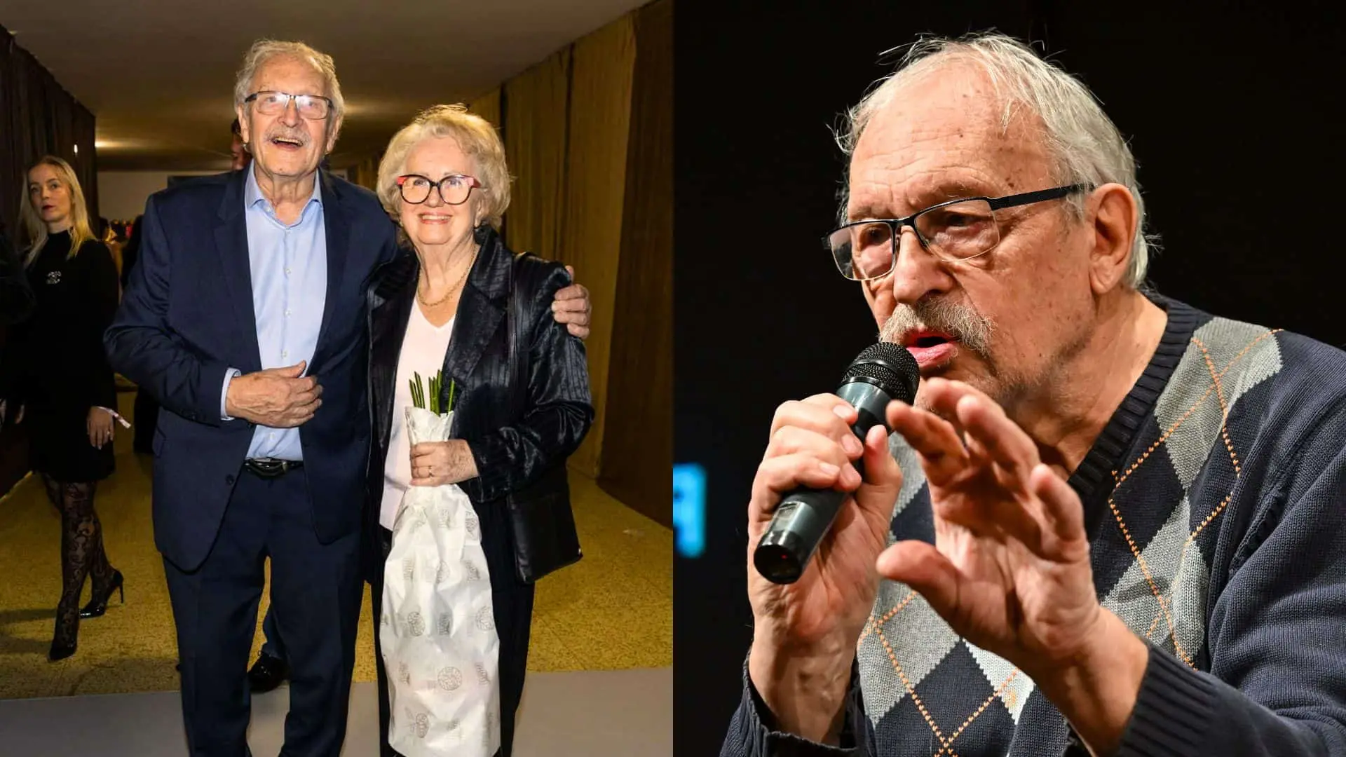 Herec František Kovár s manželkou Danielou.