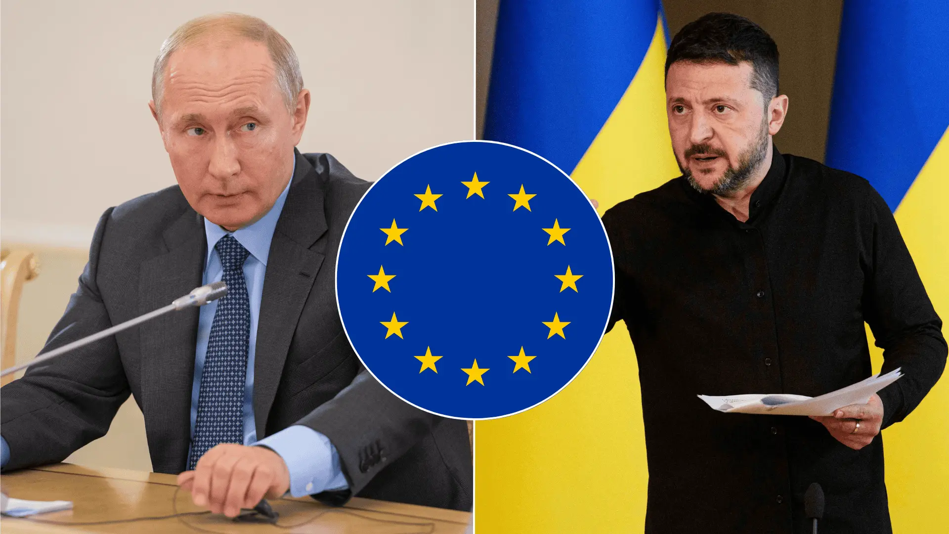 putin zelenskyj európska únia