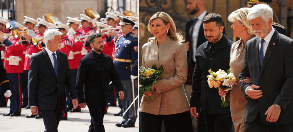 Zelenskyj, Pavel, Praha. návšteva