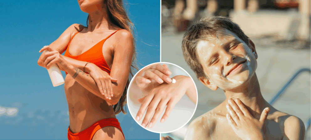 opaľovací krém, opaľovanie, koža