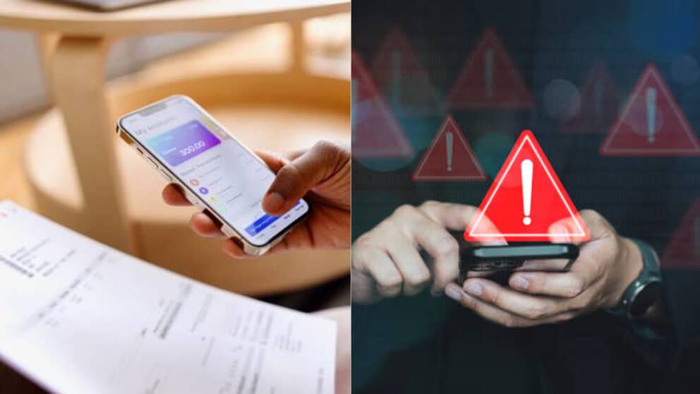 mobil faktúra upozornenie