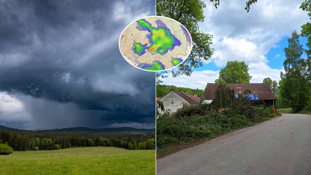 tornádo Česko