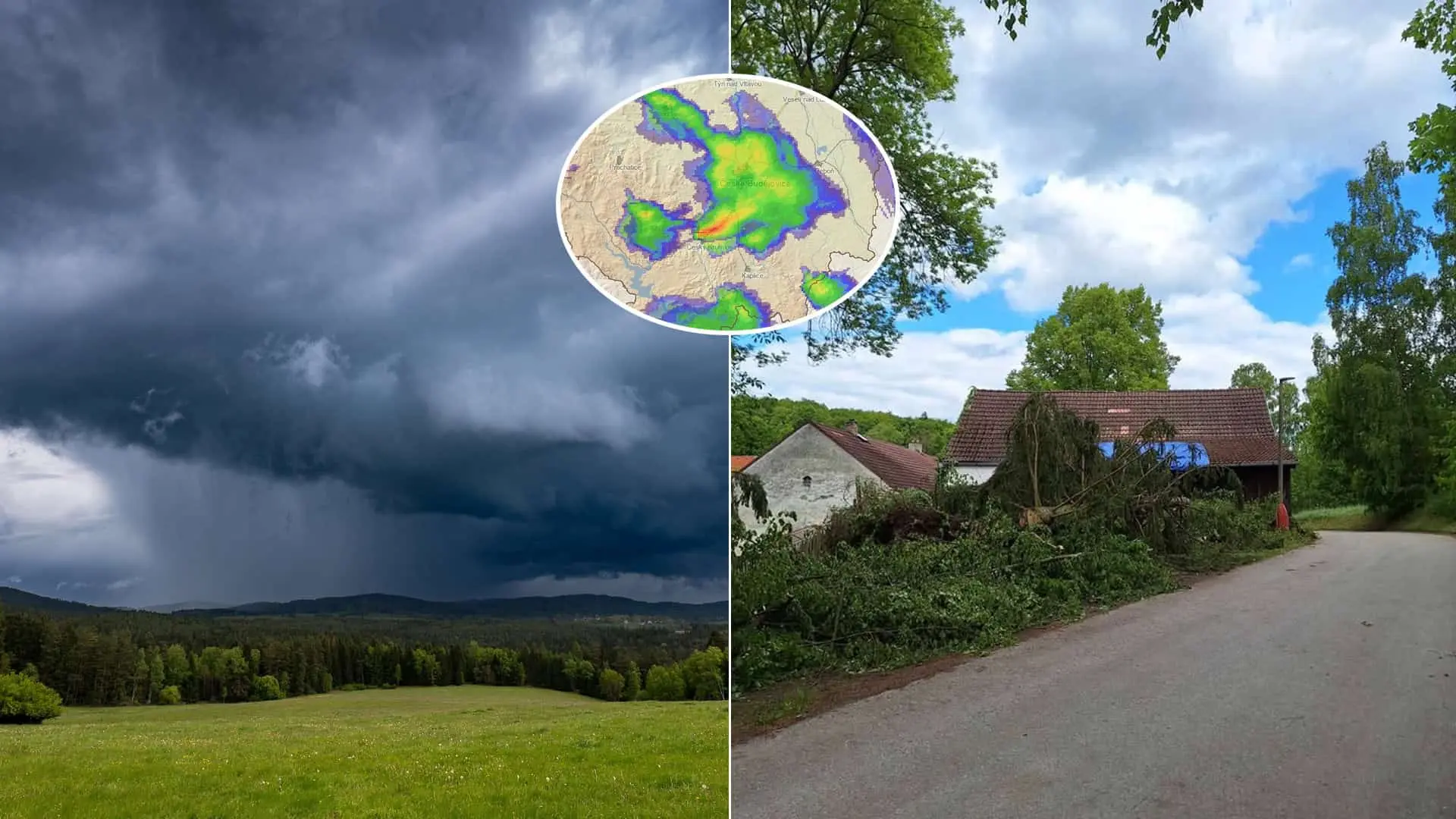 tornádo Česko