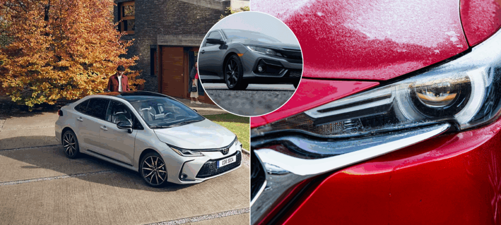 Toyota, Mazda, Honda