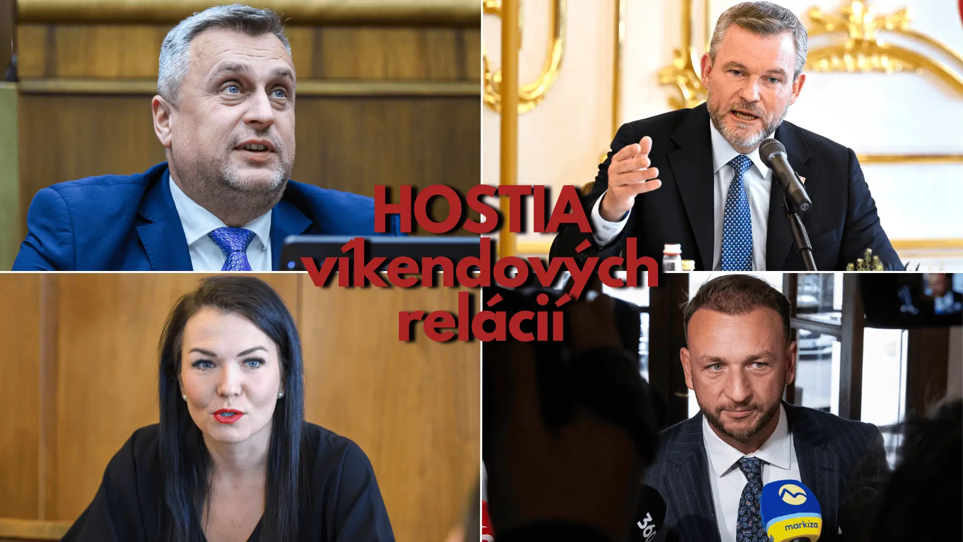 hostia víkendových relácií