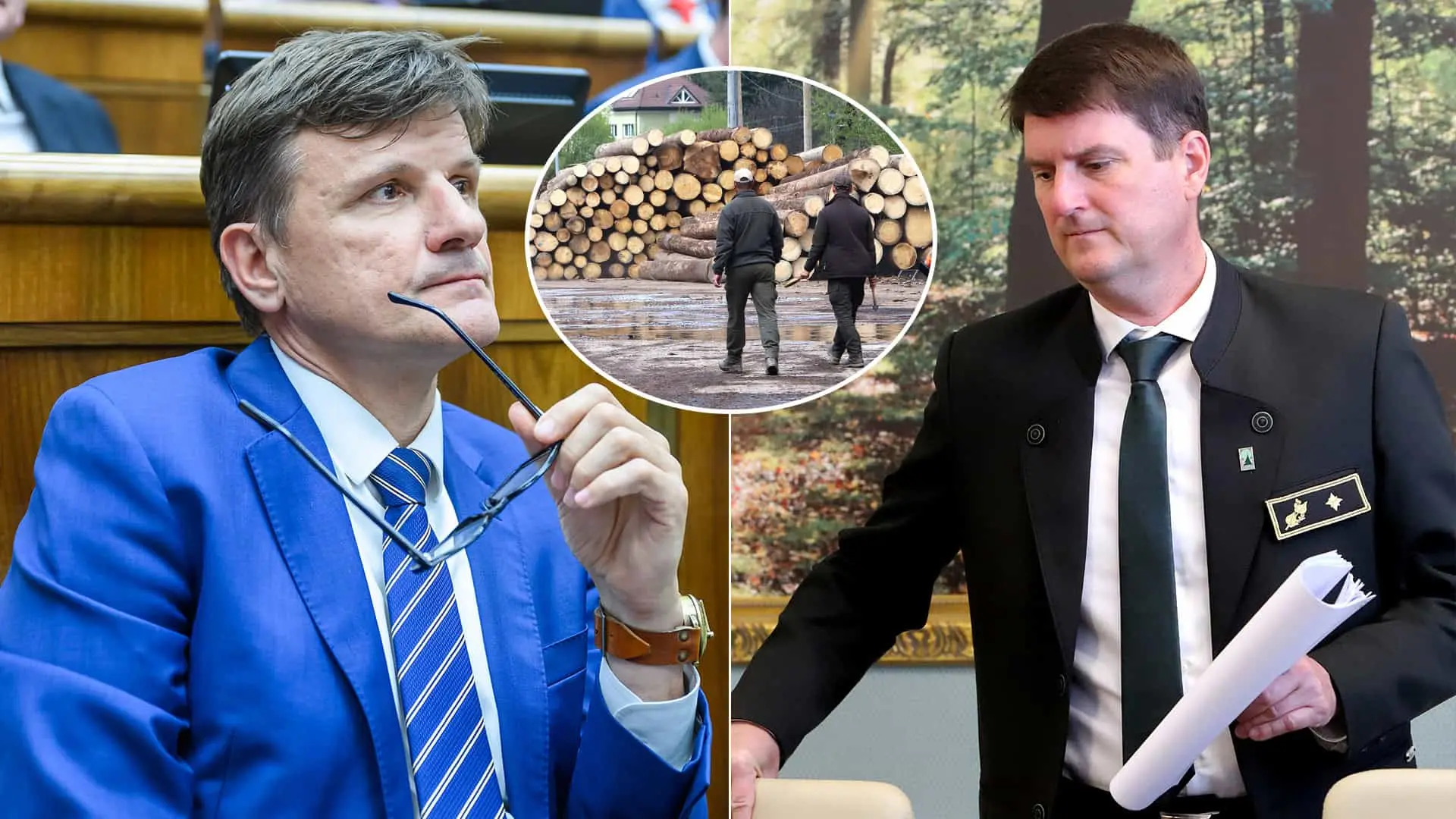 Alojz Hlina LESY SR Tibor Menyhart