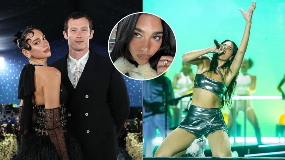 Dua Lipa a Callum Turner