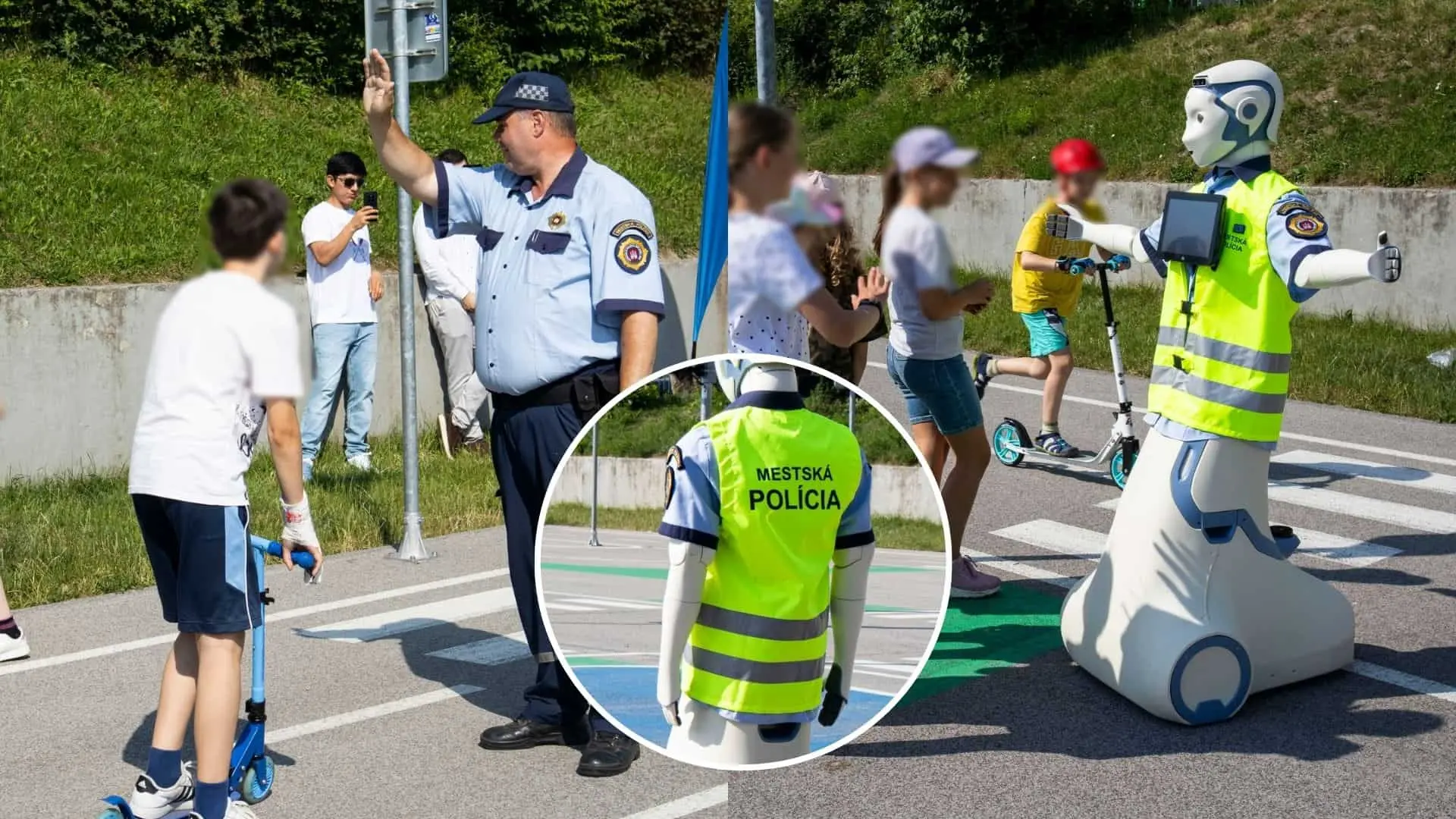 Testovanie prebehlo na dopravnom ihrisku na základnej škole v Karlovej Vsi.