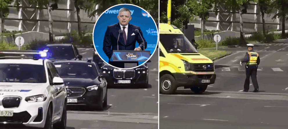 kolóna, sanitka, Maďarsko