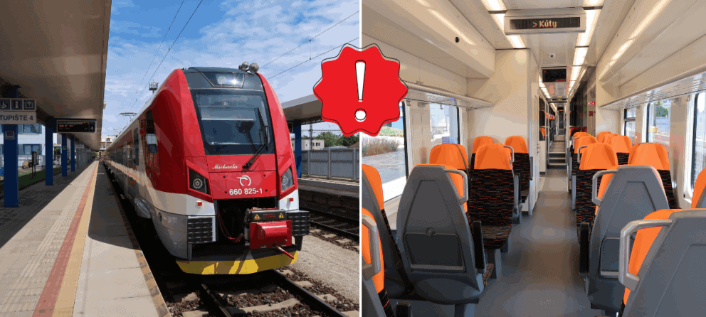 ZSSK, vlaky, linky, obmedzenie