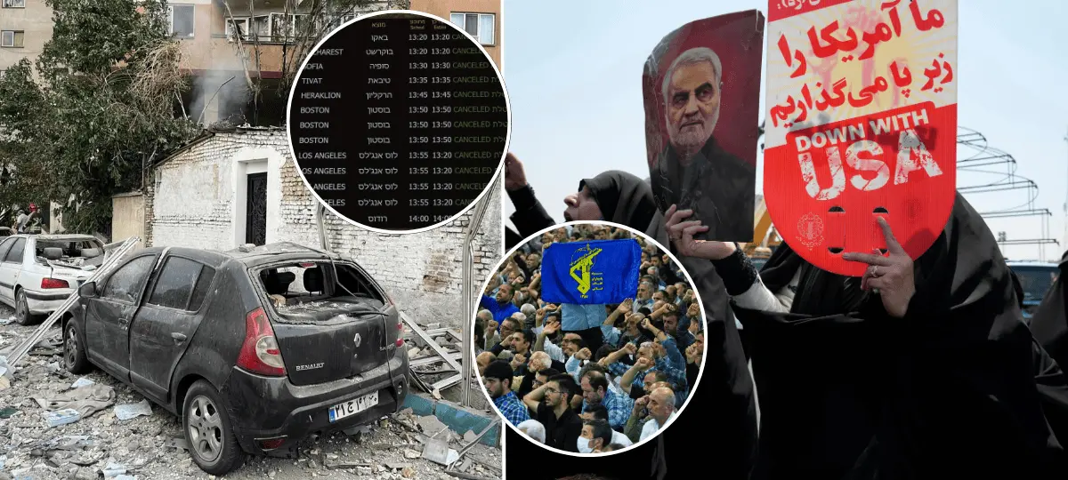 Izrael, Irán, útok, vojna, Blízky východ