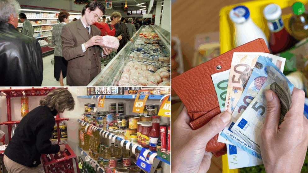 nakupovanie retro obchod