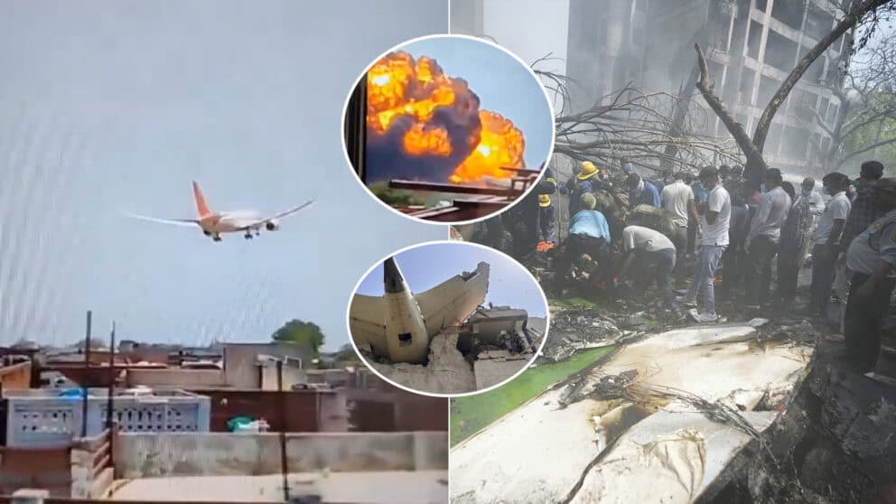 Havária lietadla v Indii