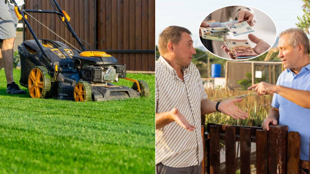 kosenie kosačka sused peniaze pokuta euro