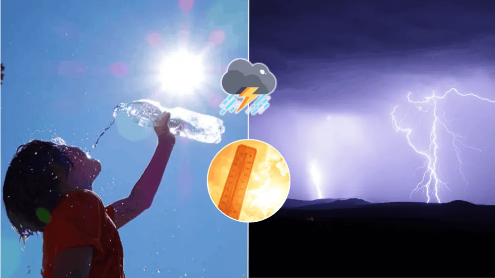 počasie horúčava búrka